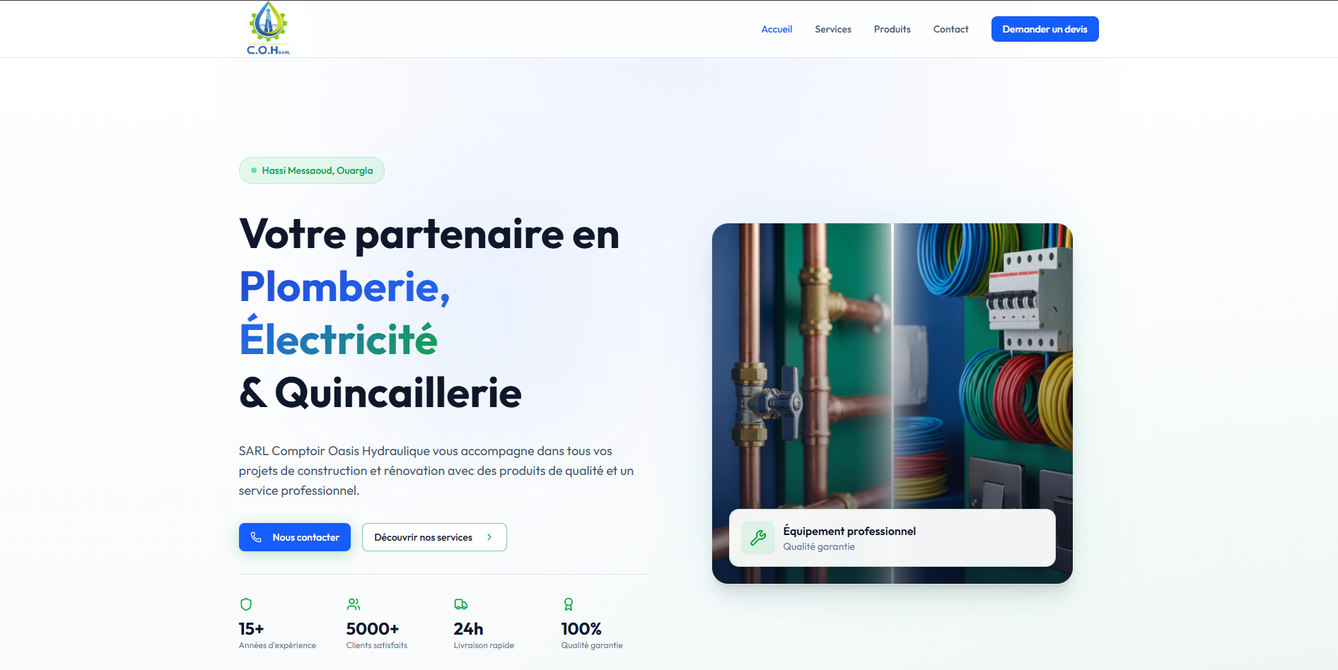 Sarl C.O.H - Solutions industrielle